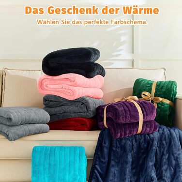 Електрична ковдра BOMOVA з автовимкненням, 130x180 см, сіра. Тепла, пухнаста ковдра для дому, подарунок на Різдво. 10 температурних режимів, таймер 5 годин.