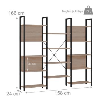 Промислова полиця Relaxdays з 14 ящиками