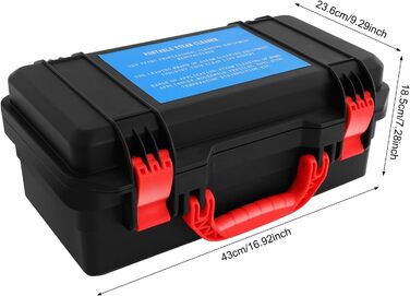 Пароочисник ручний 3000 Вт, 3-3,5 бар, 6-рівнева регулювання, вологостійкий IPX4, з набором інструментів, для дому та автомобіля