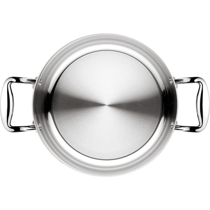 Каструля Lagostina Accademia Lagofusion з кришкою, нержавіюча сталь, 26 см