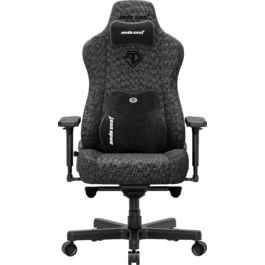Крісло ігрове Anda Seat Kaiser 3E Dark Grey Fabric Size XL