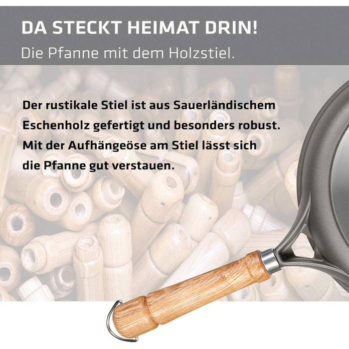 Вок Berndes BONANZA 28 см з міцного алюмінію з антипригарним покриттям, сірий