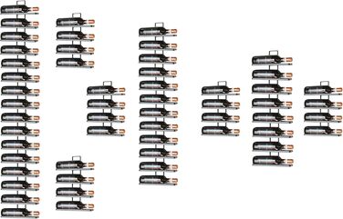 Стінний металевий стелаж для вина DanDiBo чорний, розширюваний (8 пляшок, комплект 2 шт)