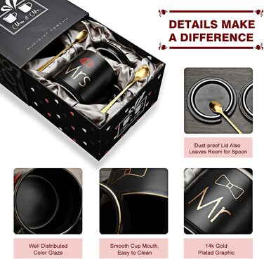 Керамічні чашки для пари 