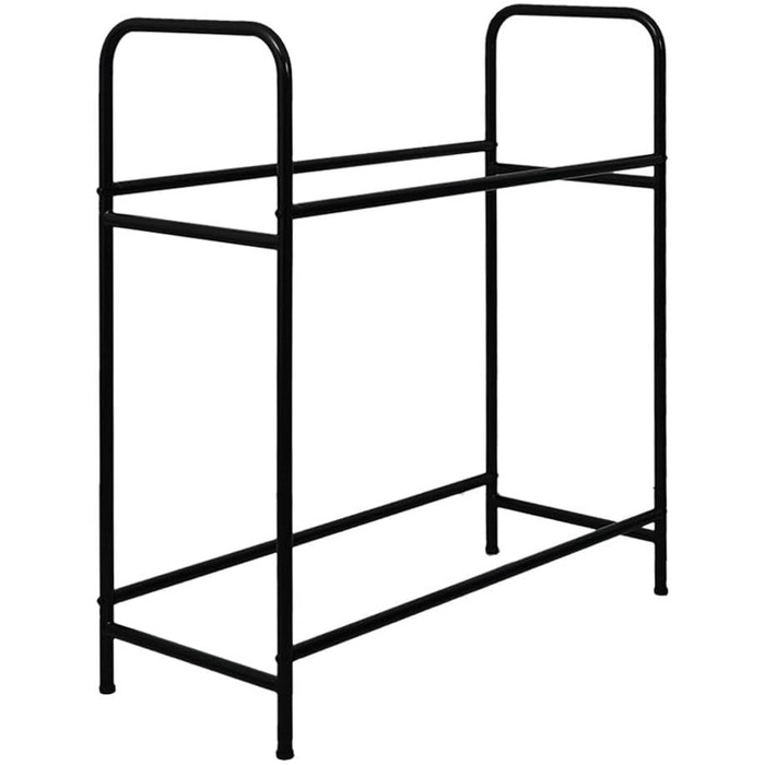 Стелаж для шин PROREGAL CARRERO 104x55x40 см - 8 шин, 2 рівня, чорний