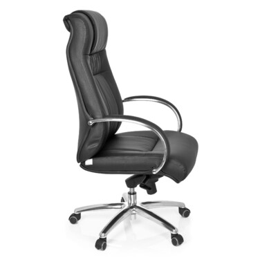 Крісло для шеф-кухаря XXL G 600, штучна шкіра, чорне, hjh OFFICE