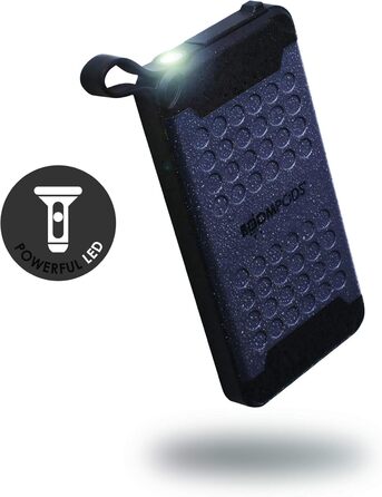 Бумподи Powerboom X10 Power Bank 10000mAh - водонепроникний, швидка зарядка, легкий, для вулиці, ліхтарик