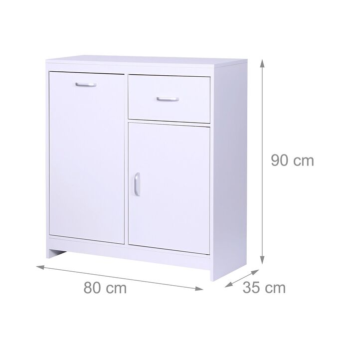 Шафа для білизни Relaxdays з містким мішком для білизни (48 л)