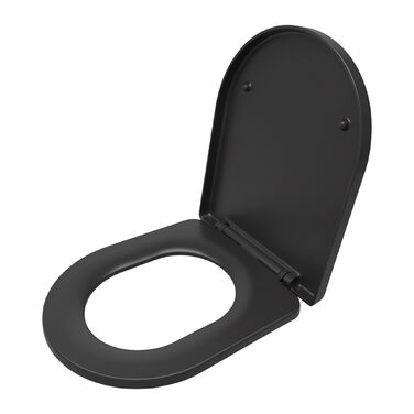 Кришка для унітазу Relaxdays з плавним закриванням