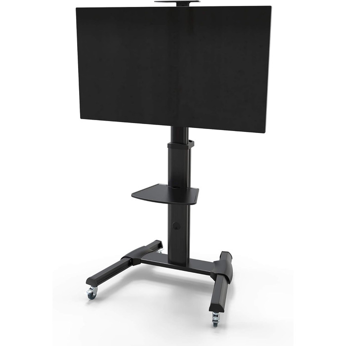 Підставка для телевізора Conecto TV Stand з роликами, регульована по висоті, поворотна, 37-70 дюймів, чорна, модель LM-FS02G