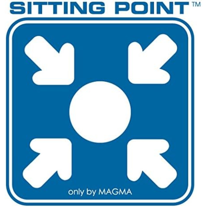 SEAT POINT only by MAGMA Beanbag Set Scuba Swing Stool Jeans Blue, SEAT POINT only by MAGMA Beanbag Set Scuba Swing Stool Jeans Blue