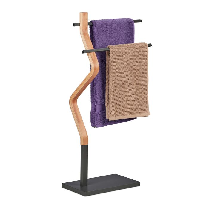 Підставка для рушників Relaxdays з вигнутим дизайном