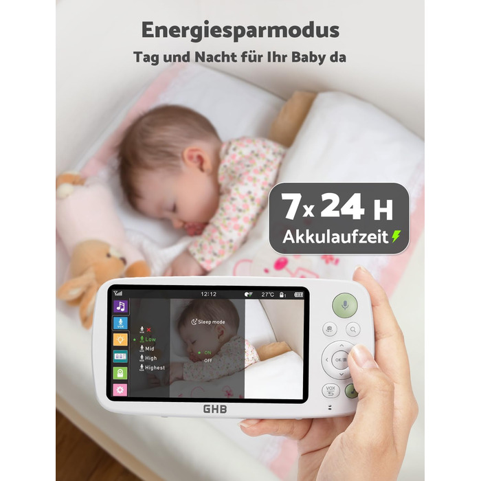 Відеоняня GHB з камерою 5