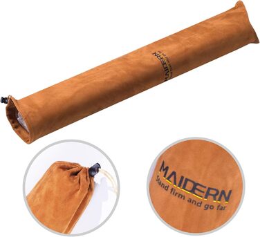 Килимок для столу MAIDERN XXL 100x60 см — двосторонній підкладник зі шкіри та корка, водонепроникний килимок для миші для офісу, дому та геймінгу, чорний