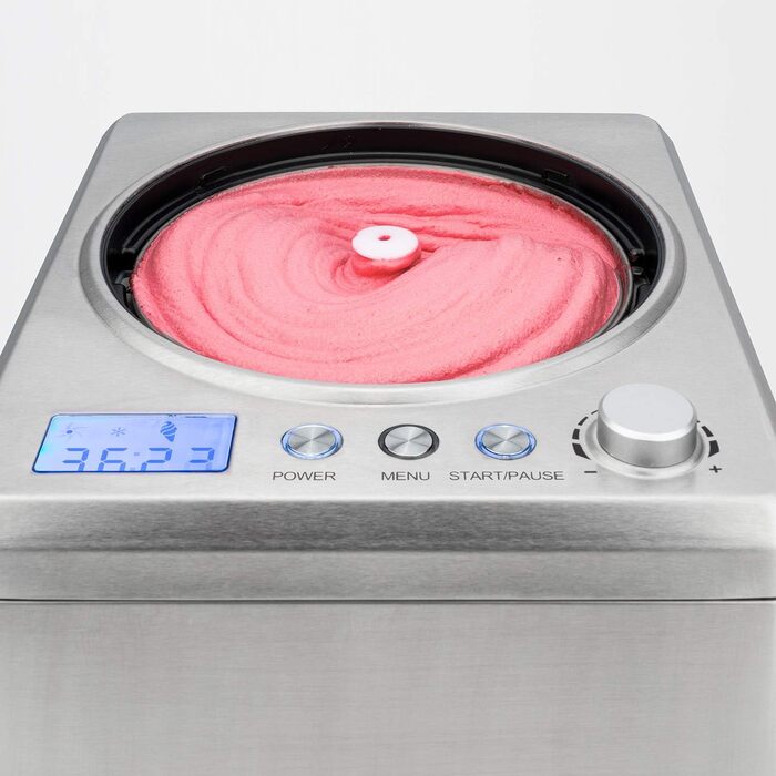 Електрична машина для приготування льоду H.Koenig HF340 - 2 літри, Frozen Joghurt та Sorbet