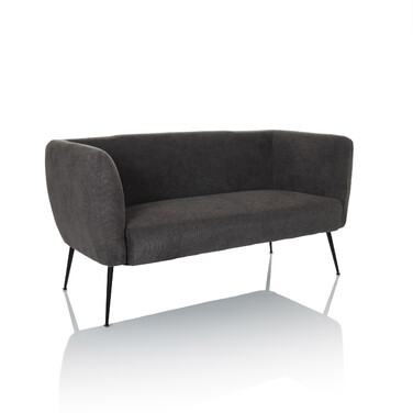 Диван для відпочинку HAYRIVER, тканина сірого кольору, hjh LIVING