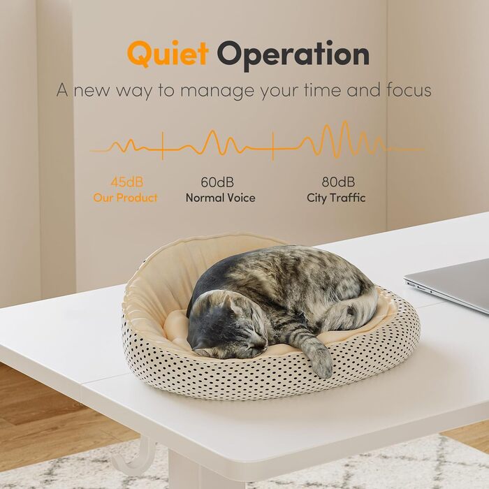 Електричний стіл Cubiker 120x60 см, регулювання висоти, сталеві T-подібні ніжки, пам'ять, антиколізійна система, біла стільниця