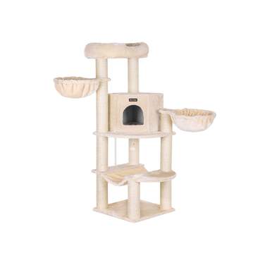 Cat Tree Large XL Cat Tree Бежевий Назва за замовчуванням