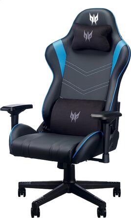 Ігрове крісло Acer Predator Rift Chair 4D підлокітники макс 110 кг чорно-синє