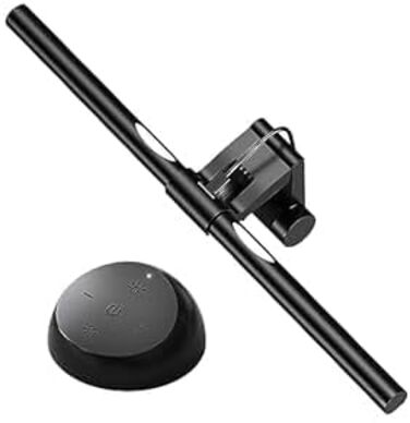 LED лампа для монітора з USB та сенсорним керуванням, захист від синього світла, регулювання яскравості та кольорової температури, настільна лампа для комп'ютера