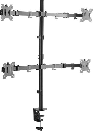 Підставка для монітора RICOO для 2 моніторів, Dual Monitor Arm, TS5811, 15-27 дюймів