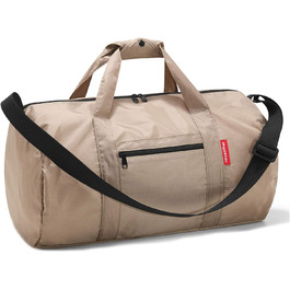 Спортивна сумка reisenthel міні максі 50 х 28 х 28 см / 20 л / Чорний (бежевий (сіро-коричневий))
