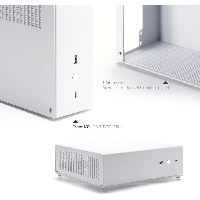 Комп'ютерний корпус SGPC ITX Mini K29 зі сталі – новий