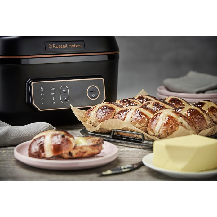 Фритюрниця Russell Hobbs SatisFry XL 5.5л з Rapid Air: гриль, мультиварка, повільне приготування, випікання