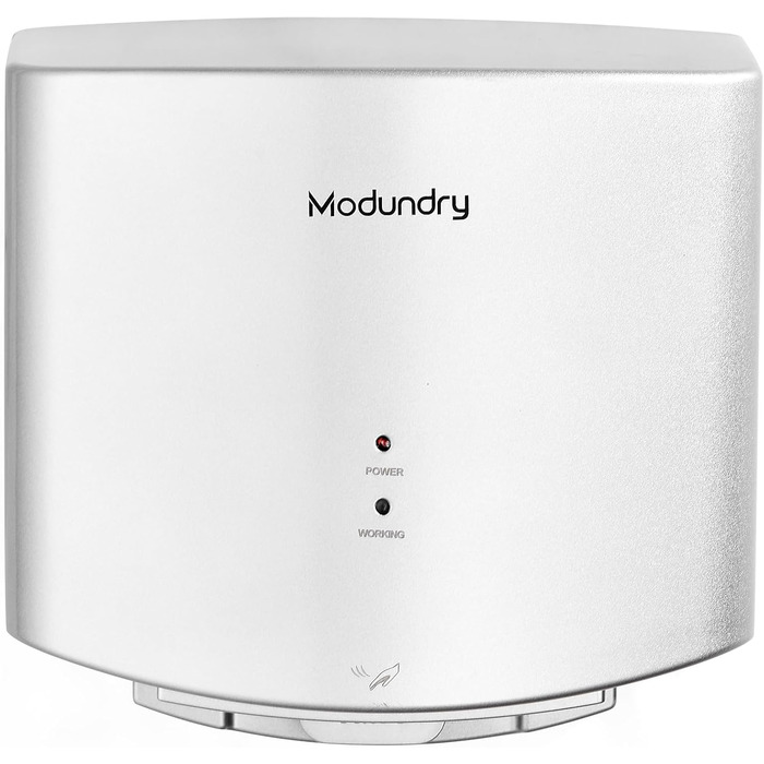 Автоматичний електричний сушар для рук настінний - для дому та офісу (срібляний)