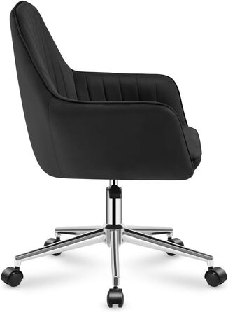 Крісло MARK ADLER Future 5.2 Black - офісне крісло з регулюванням висоти, чорне, для дому та офісу