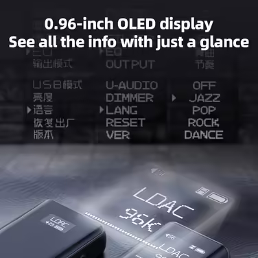 FIIO BTR15 Bluetooth підсилювач для навушників, чорний