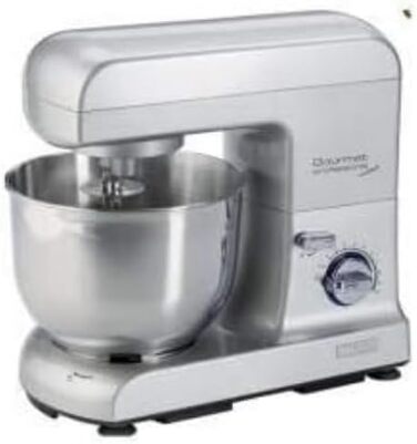 Ariete 1596 Pastamatic Gourmet 1950 - планетарний міксер з набором насадок для тіста, збивання та замішування - 10 швидкостей, бежевий