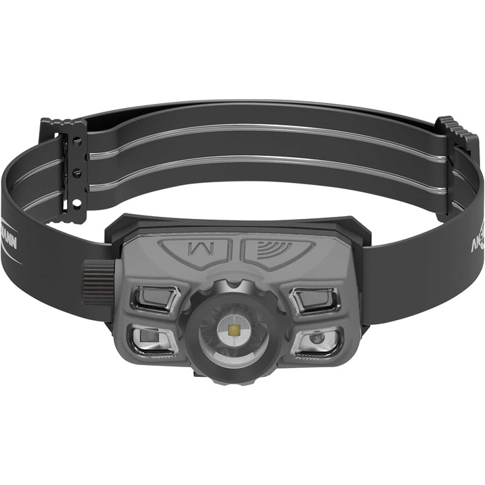 Професійний налобний ліхтар Ansmann HD450FRS LED 450 люмен для бігу, риболовлі, полювання, майстерні, фокусування