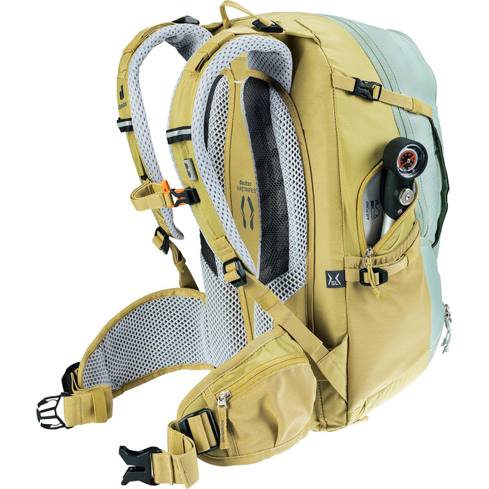 Жіночий велосипедний рюкзак Deuter Trans Alpine 22 SL 22 л (2024), морозно-зелений