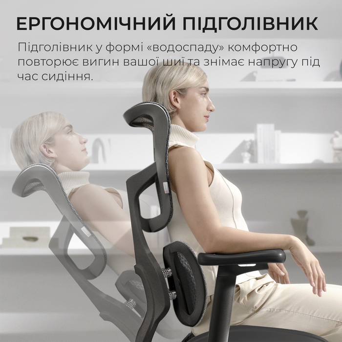 Крісло офісне Sihoo DORO S100 Mesh Black