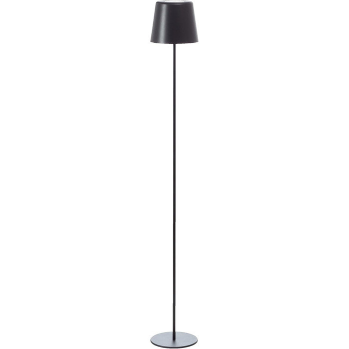 LED-лампа настільна 2 шт. для дому та вулиці | 37 см / 23 см, Ø 10 см | Сенсорний диммер, USB-зарядка, портативна | 310lm, чорний матовий
