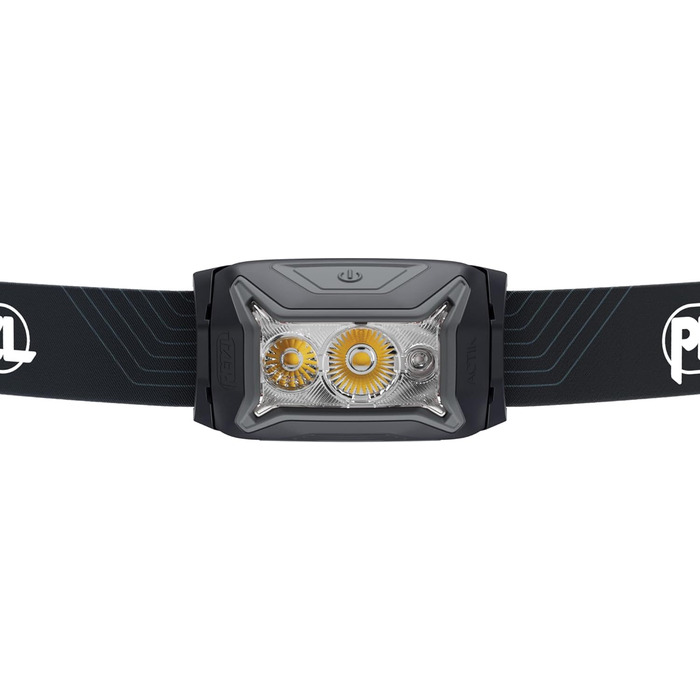 Ліхтар налобний Petzl Actik сірий універсальний, LED, для туризму та спорту