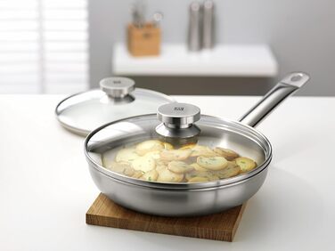 Скляна кришка для сковороди та каструль ZWILLING Twin Specials, 32 см, прозора