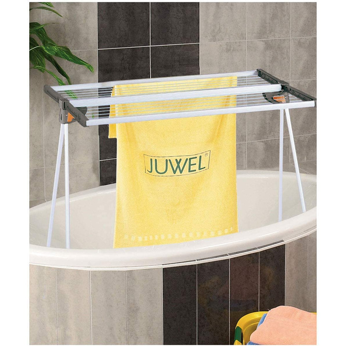 Сушарка для білизни Juwel Twist 140, 13,7 м, переносна з настінним кріпленням, для великої білизни, ідеальна для кемпінгу