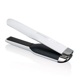 ghd Unplugged — бездротовий професійний випрямляч для волосся з подвійною технологією, білий колір, стара упаковка