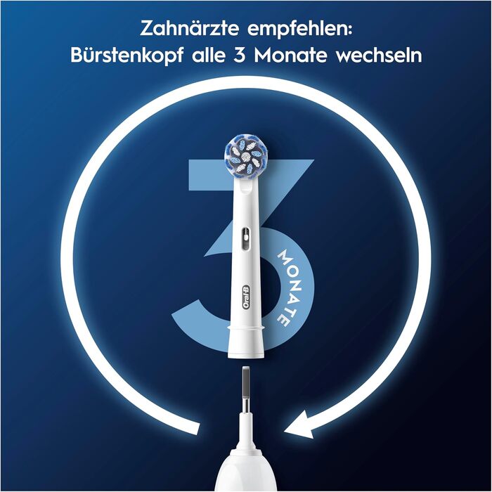 Смінні насадки для електричної зубної щітки Oral-B PRO Sensitive Clean, білі, 12 шт.