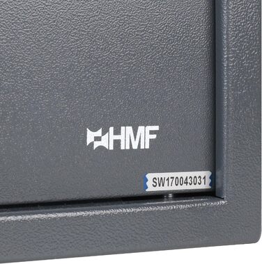 Сейф HMF 49200-11 з ключем, меблевий, 31x20x20 см, антрацит