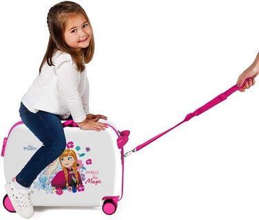 Дитяча валіза Disney Sparkle Like Magic, 55 см, рожева, багатоколірна