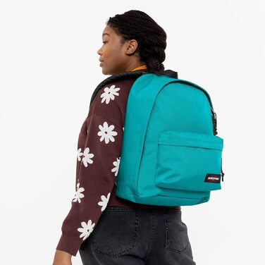 Рюкзак EASTPAK Out of Office 27 л, 44 см, Arctic Aqua – міський водостійкий для ноутбука