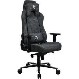 Крісло ігрове Arozzi Vernazza Soft Fabric темно-сіре, розмір L