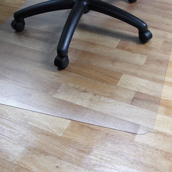 Захисний килимок Floortex Valuemat з безфталатного вінілу для твердих підлог, 120x150 см, прозорий, прямокутний