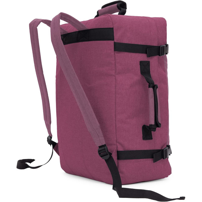 Ультралегкий туристичний рюкзак blnbag M3, 35 л, бордовий, універсальний, з м'якими регульованими лямками або ручкою для перенесення, для подорожей, унісекс