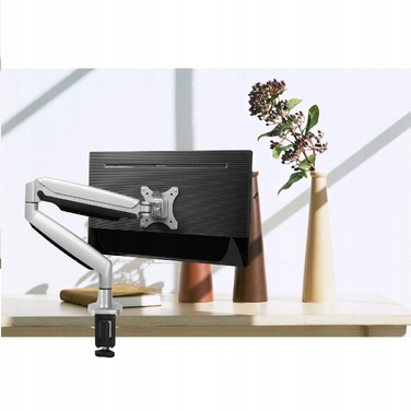 Кронштейн для монітора Hakner, 13-32 дюйми, VESA 75x75/100x100, макс. 9 кг, білий