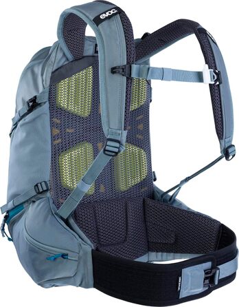 Рюкзак EVOC Explorer Pro 26 л сталевий, з системою вентиляції спини, поясом Airo Flex, відділенням для питної системи та дощовиком – якісний міський та туристичний рюкзак