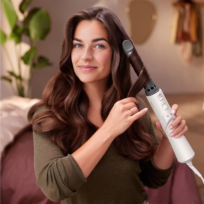Philips AirStyler Serie 5000 BHA530/00: Фен-стайлер з 5 насадками (обертова щітка в комплекті)